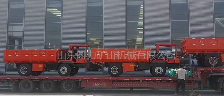 3臺時(shí)力195T10噸礦用運輸車(chē)發(fā)貨安徽